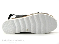 Marco Tozzi 2-28440-26 - Noir - Metallise - Sandale Femme -France Chaussure Soldes 2024 cd24607c73b9e66c561f35ea11d5d5ef img 8761.jpg 158551