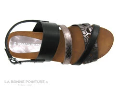 Marco Tozzi 2-28440-26 - Noir - Metallise - Sandale Femme -France Chaussure Soldes 2024 cd24607c73b9e66c561f35ea11d5d5ef img 8762.jpg 158552