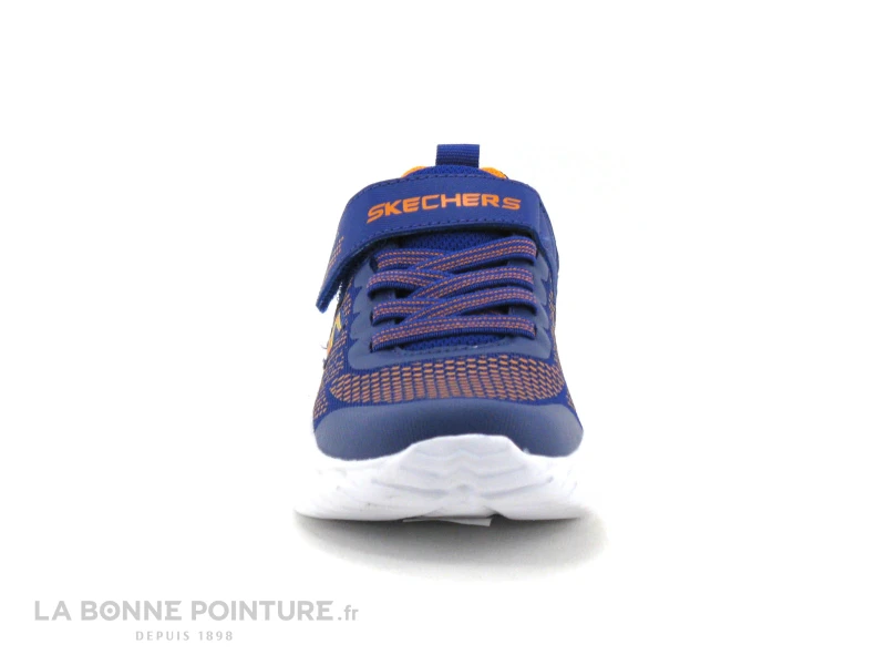 Skechers 403753L Nitro Sprint - Bleu Orange - Basket GARCON 2 Skechers 403753L Nitro Sprint - Bleu Orange - Basket GARCON – Image 2