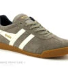 Gola HARRIER Suede Rhino - Off White - Navy - Basket Grise Homme