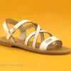 LPB BIANKA Blanc - Sandale Blanche Fille