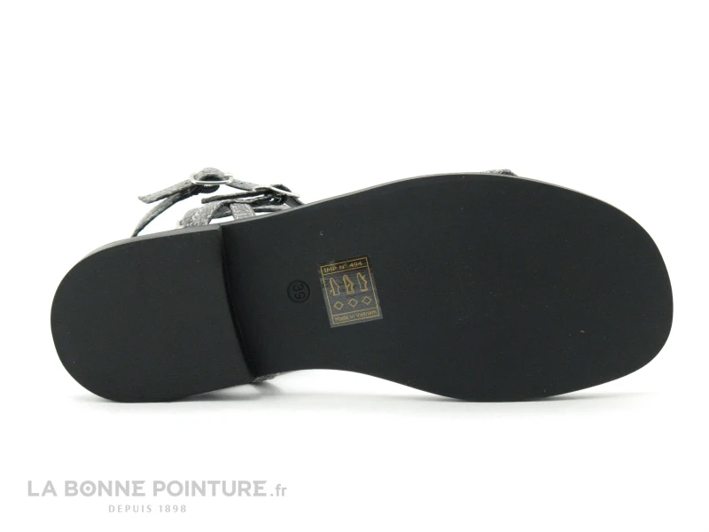 Tropeziennes COROL Gris 27105 - Sandale Montante Femme 1 Tropeziennes COROL Gris 27105 - Sandale Montante Femme