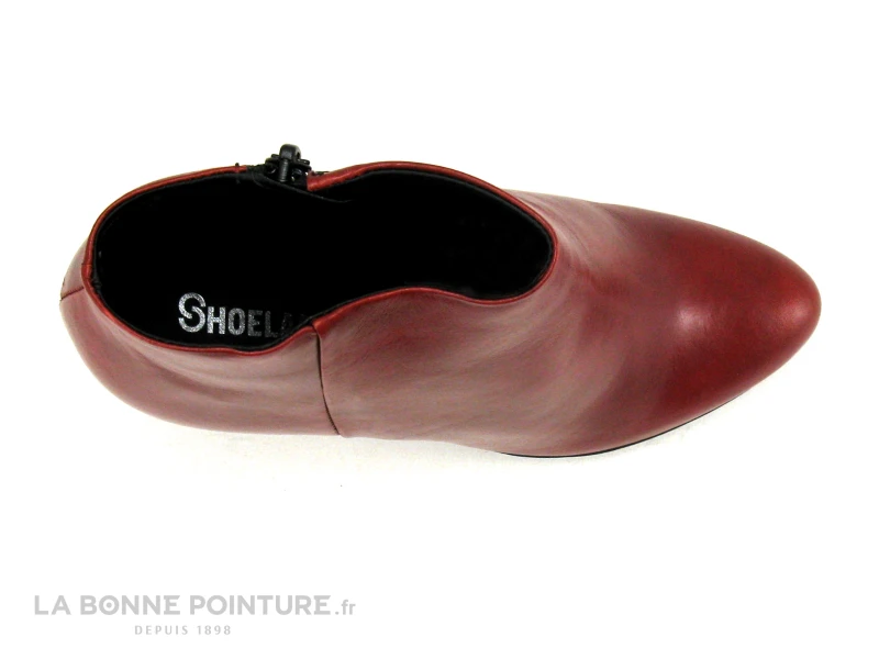 ShoeLab LUPEFIX 1484026 - Bottine Rouge Talon Haut 6 ShoeLab LUPEFIX 1484026 - Bottine Rouge Talon Haut – Image 6