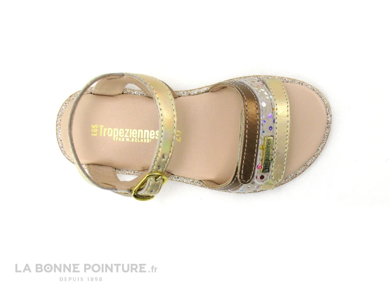 Tropeziennes IRIA Or Rose - 27345 - Sandale Fille 6 Tropeziennes IRIA Or Rose - 27345 - Sandale Fille – Image 6