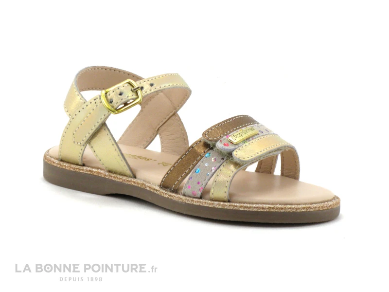 Tropeziennes IRIA Or Rose - 27345 - Sandale Fille 5 Tropeziennes IRIA Or Rose - 27345 - Sandale Fille – Image 5