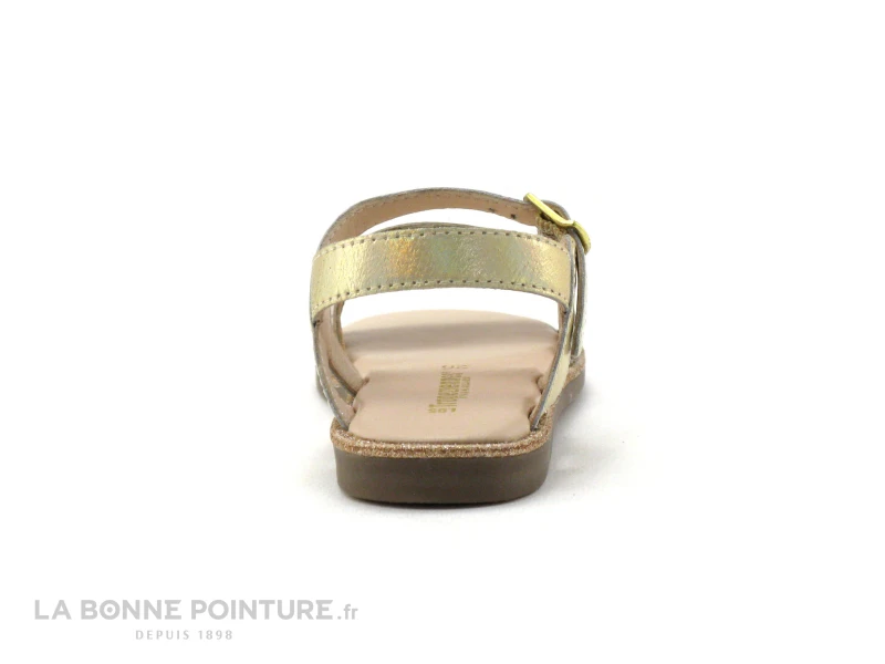Tropeziennes IRIA Or Rose - 27345 - Sandale Fille 4 Tropeziennes IRIA Or Rose - 27345 - Sandale Fille – Image 4