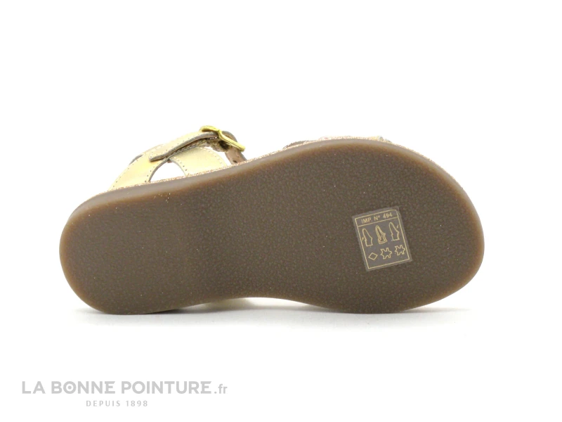 Tropeziennes IRIA Or Rose - 27345 - Sandale Fille 7 Tropeziennes IRIA Or Rose - 27345 - Sandale Fille – Image 7