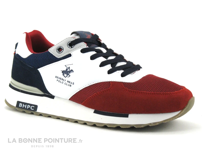 Beverly Hills Polo Club HM6215 Red - Basket Homme 1 Beverly Hills Polo Club HM6215 Red - Basket Homme