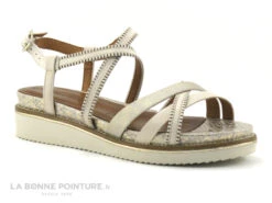 Tamaris 1-28207-28 Ivory - Brides Croisees - Sandale Femme -France Chaussure Soldes 2024 cd24607c73b9e66c561f35ea11d5d5ef img 9206.jpg 170689