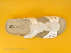 Morans MEMBOISE - Blanc - Gris - Mule Femme Avec Bride A Scratch -France Chaussure Soldes 2024 cd24607c73b9e66c561f35ea11d5d5ef img 9302.jpg 170731
