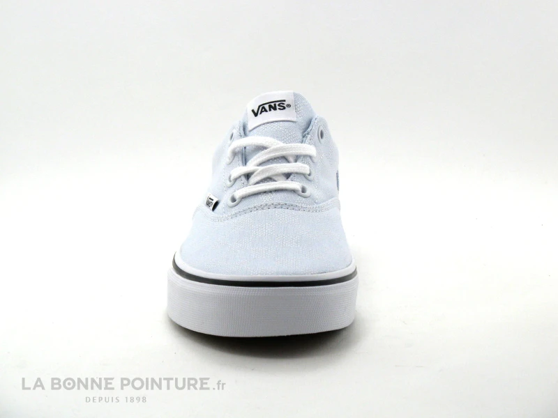 Vans DOHENY Bleu Clair - VN0A3MVZ3QN1 - Basket Toile Damier - Lacets 2 Vans DOHENY Bleu Clair - VN0A3MVZ3QN1 - Basket Toile Damier - Lacets – Image 2
