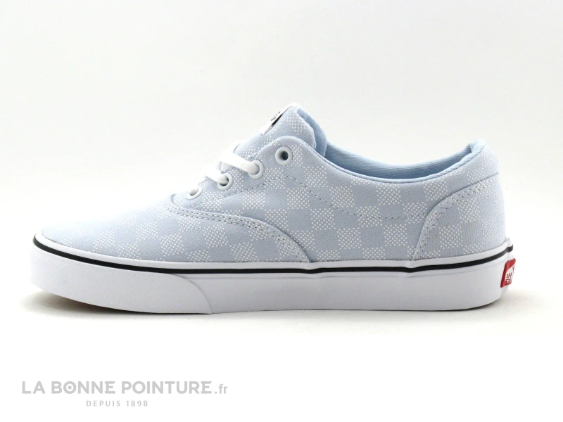 Vans DOHENY Bleu Clair - VN0A3MVZ3QN1 - Basket Toile Damier - Lacets 3 Vans DOHENY Bleu Clair - VN0A3MVZ3QN1 - Basket Toile Damier - Lacets – Image 3