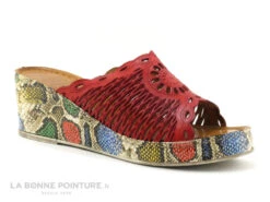 Karyoka GENI BIS Rouge - Semelle Compensee Serpent - Mule Femme -France Chaussure Soldes 2024 cd24607c73b9e66c561f35ea11d5d5ef img 9374.jpg 159142