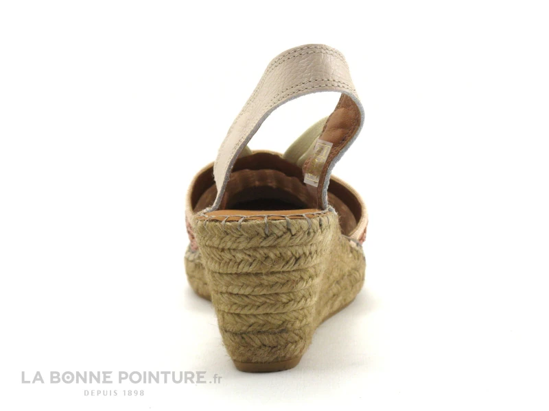 Fabiolas 307260 Nude - Espadrille Rose Talon Compense 4 Fabiolas 307260 Nude - Espadrille Rose Talon Compense – Image 4