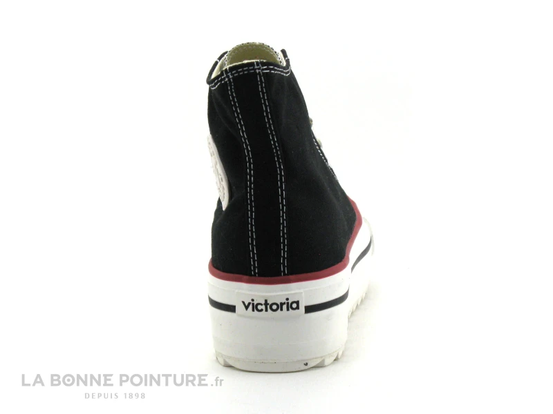Victoria 1061121 Noir - Basket Montante Plateforme Femme 5 Victoria 1061121 Noir - Basket Montante Plateforme Femme – Image 5
