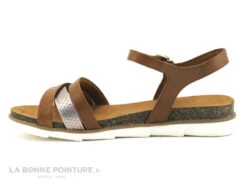 Marco Tozzi 2-28410-28 Cognac - Sandale Marron Clair Femme -France Chaussure Soldes 2024 cd24607c73b9e66c561f35ea11d5d5ef img 9453.jpg 170893