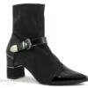 Cardenal CANNES - CL3406 - Verni Noir - Nubuck Noir - Boots Talon