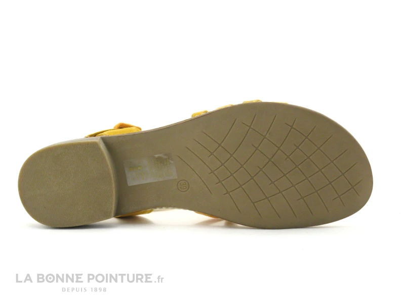 Marco Tozzi 2-28104-26 Saffron Comb - Sandale Jaune Femme 5 Marco Tozzi 2-28104-26 Saffron Comb - Sandale Jaune Femme – Image 5