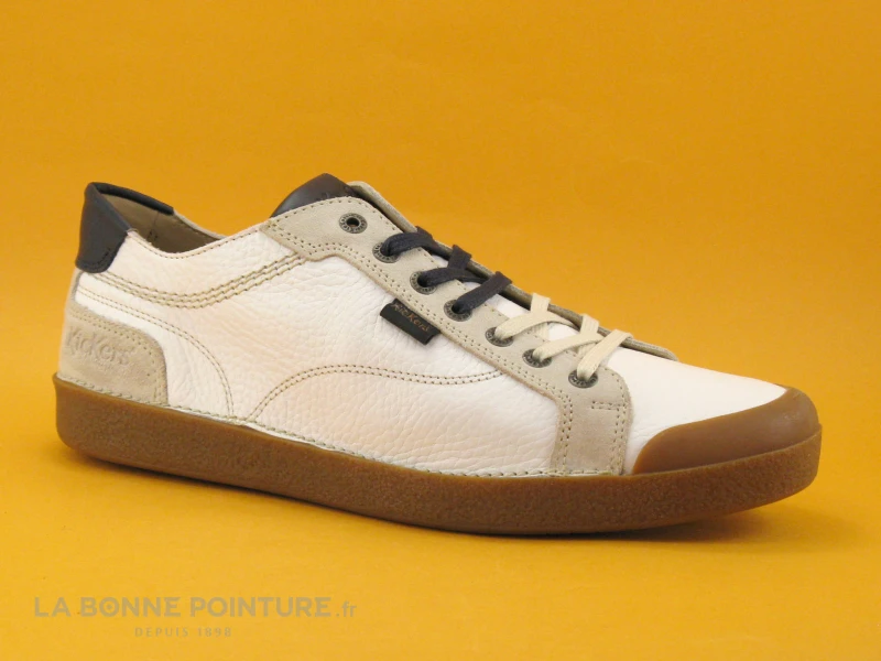 Kickers TROPIK Blanc - 894530-60 - Basket Basse Homme 1 Kickers TROPIK Blanc - 894530-60 - Basket Basse Homme