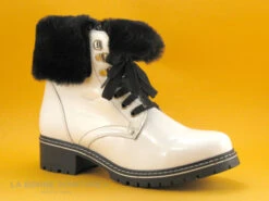 Hooper MULLAN Verni Blanc - Fourrure Noire - Bottine Femme -France Chaussure Soldes 2024 cd24607c73b9e66c561f35ea11d5d5ef img 9600.jpg 142417