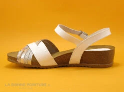 Jordana 3421 Blanc Argent - Sandale Mode Femme -France Chaussure Soldes 2024 cd24607c73b9e66c561f35ea11d5d5ef img 9759.jpg 159623