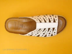 Karyoka IBOU Blanc - Mule Blanche - Talon Compense -France Chaussure Soldes 2024 cd24607c73b9e66c561f35ea11d5d5ef img 9792.jpg 159651