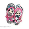 Minnie Mouse DM001990 Fuchsia - Tong Fille Rose