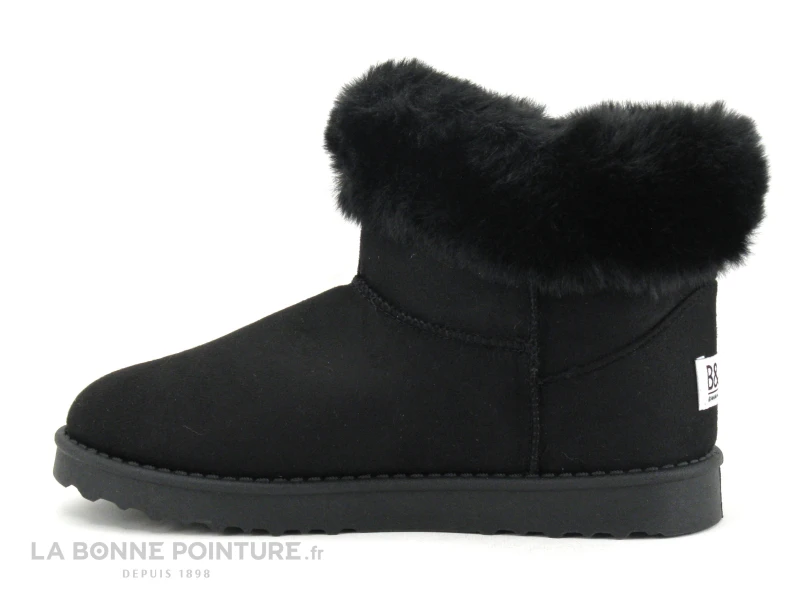 Banana Moon RIBOUTO Noir - Bottine Fourree - Col Fourrure 3 Banana Moon RIBOUTO Noir - Bottine Fourree - Col Fourrure – Image 3