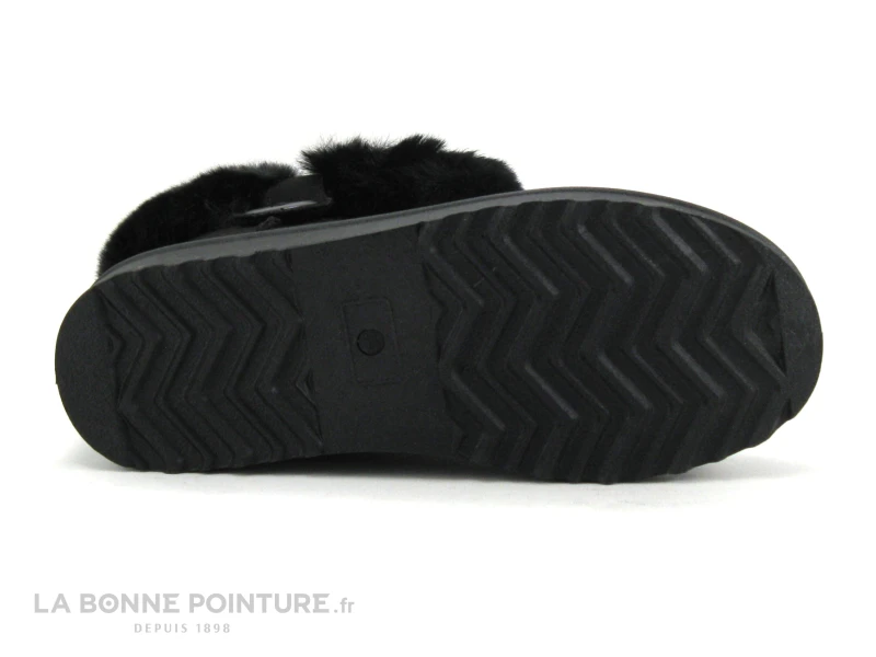 Banana Moon RIBOUTO Noir - Bottine Fourree - Col Fourrure 7 Banana Moon RIBOUTO Noir - Bottine Fourree - Col Fourrure – Image 7