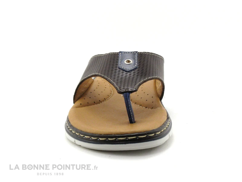 Orland 7069 Marron - Tong Homme Cuir Marron 2 Orland 7069 Marron - Tong Homme Cuir Marron – Image 2