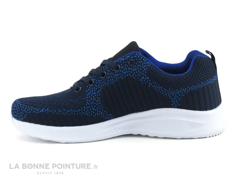 Run Away NONNO Marine - Basket Maille Homme 2 Run Away NONNO Marine - Basket Maille Homme – Image 2