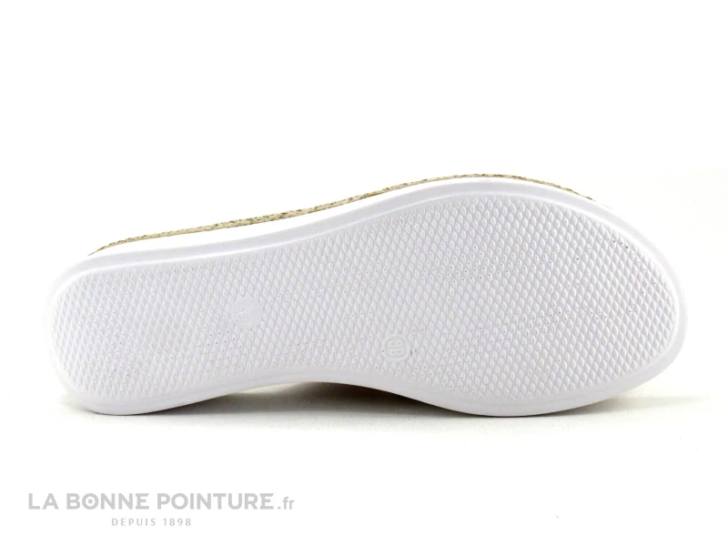 Pedi Girl ZAK Blanc Orange - Mule Femme Semelle Compensee 6 Pedi Girl ZAK Blanc Orange - Mule Femme Semelle Compensee – Image 6