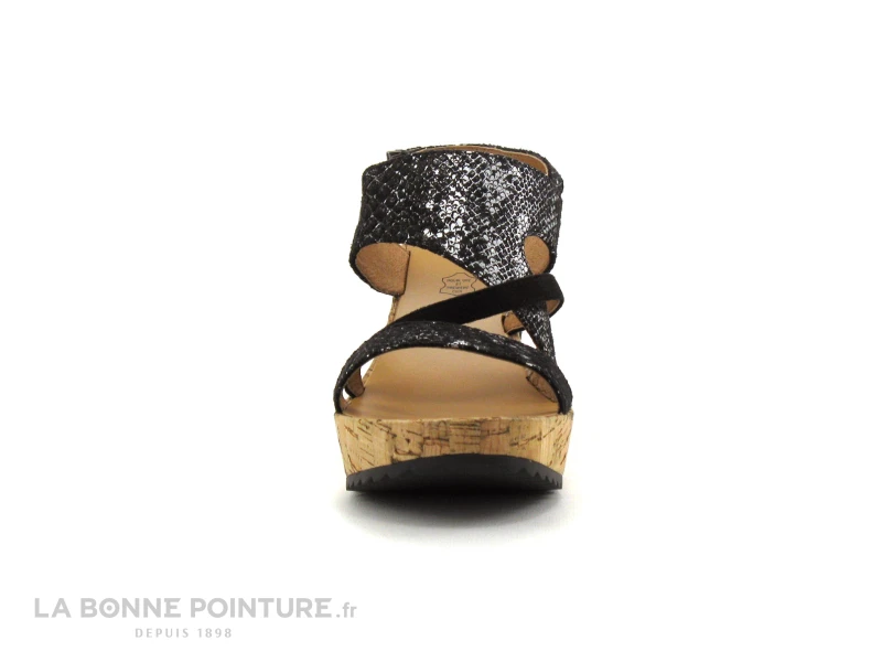 Les P'tites Bombes JULIETTE Noir- Nu-pieds Plateforme 2 Les P'tites Bombes JULIETTE Noir- Nu-pieds Plateforme – Image 2