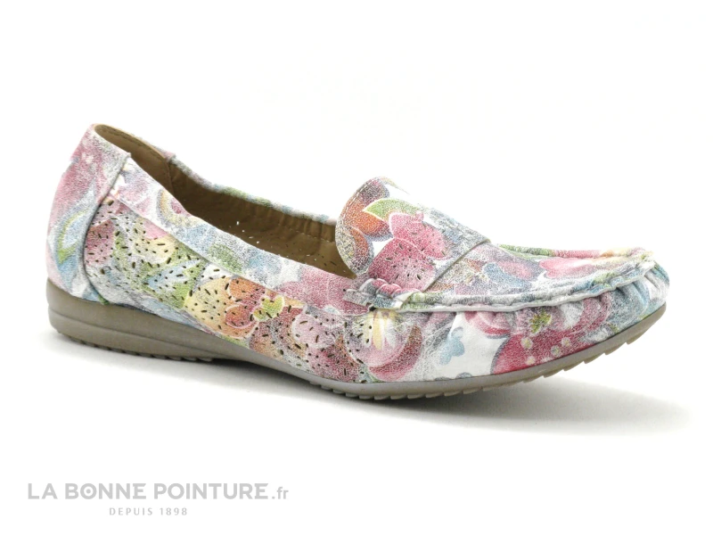 Sun Shadow 242050 White Flower - Mocassin Fleuri Femme 1 Sun Shadow 242050 White Flower - Mocassin Fleuri Femme
