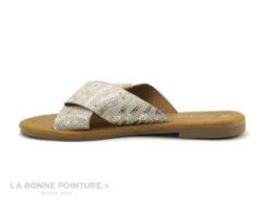 The Divine Factory HW4625 Blanc Argent Beige - Mule Plate Femme -France Chaussure Soldes 2024 cd24607c73b9e66c561f35ea11d5d5ef img 9957.jpg 171451